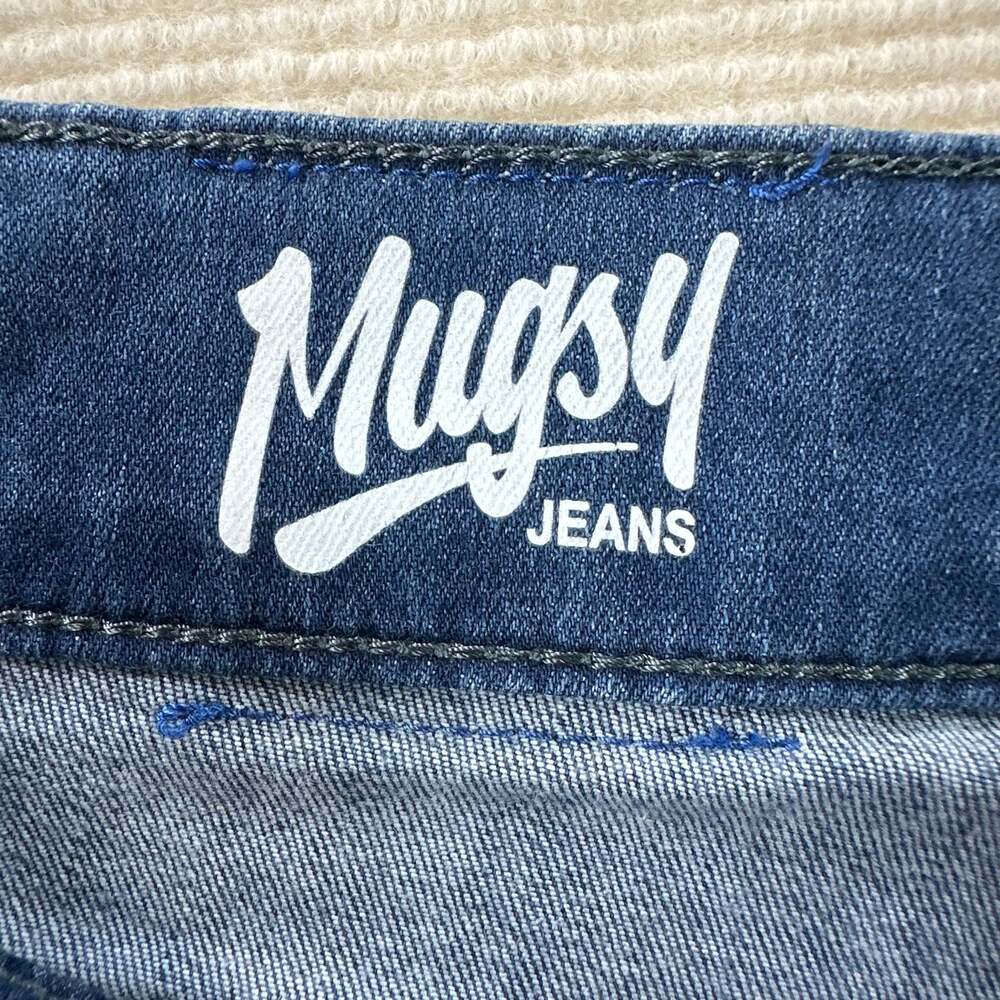 Mugsy Jeans Lake Shores Blue Denim Stretch Jeans Size 36X32 - Picture 3 of 9